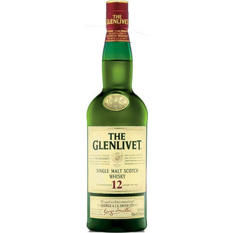 THE GLENLIVET 12YR 750ML