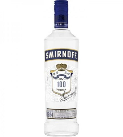 SMIRNOFF BLUE 100 PROOF 750ML