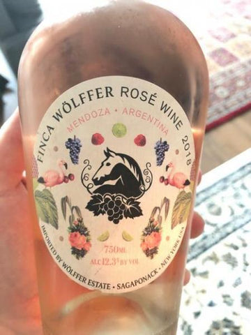 FINCA WOLFFER ESTATE ROSE 2018 750ML