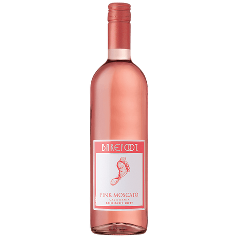 BAREFOOT PINK MOSCATO 750ML