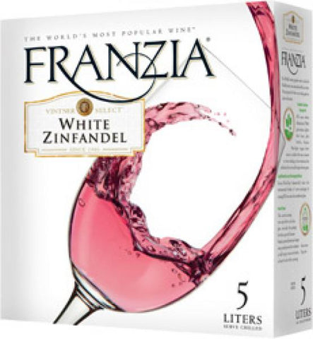 FRANZIA WHITE ZINFANDEL 5L BOX